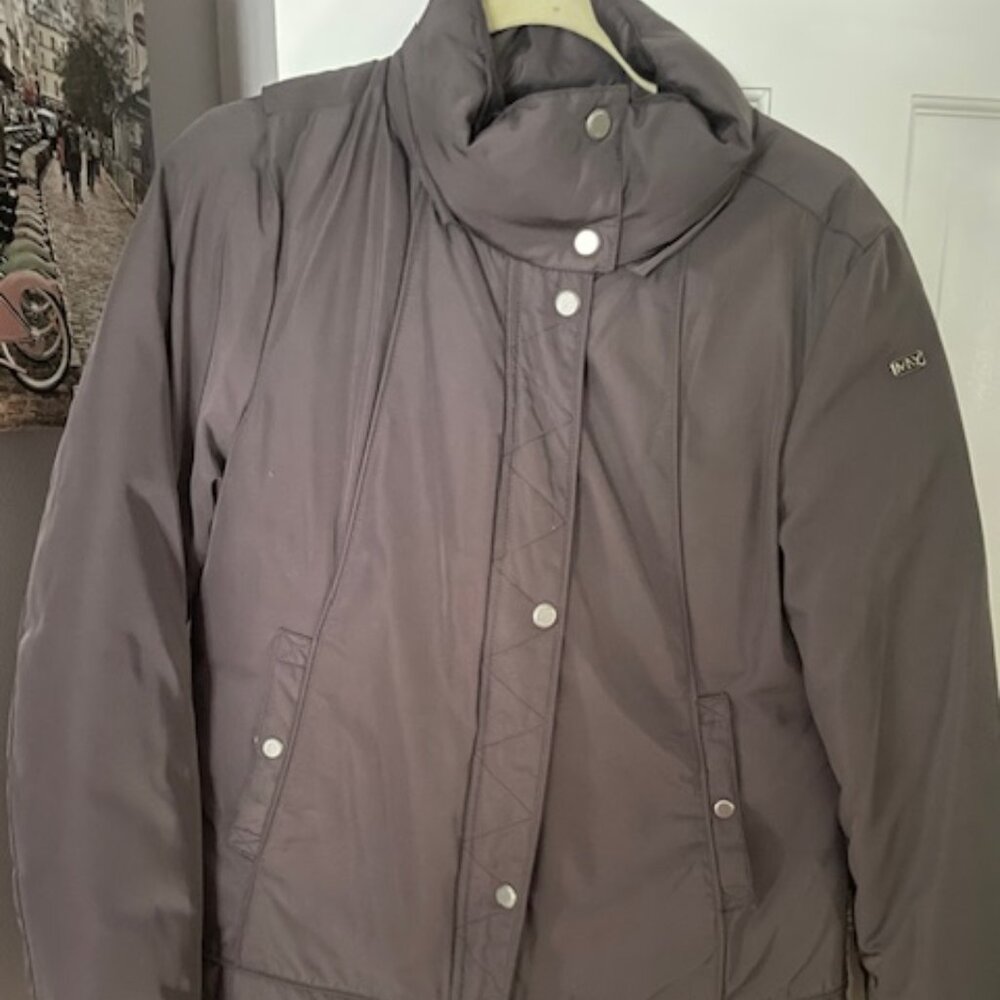 Marc New York, Andrew Marc Down Filled Jacket, M, w detachable, faux fur trim